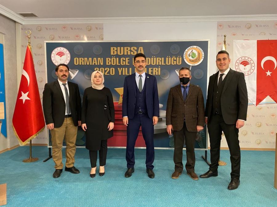 Bursa Orman Bölge Müdürlüğü  23 ödül arasından 7 ödül aldı