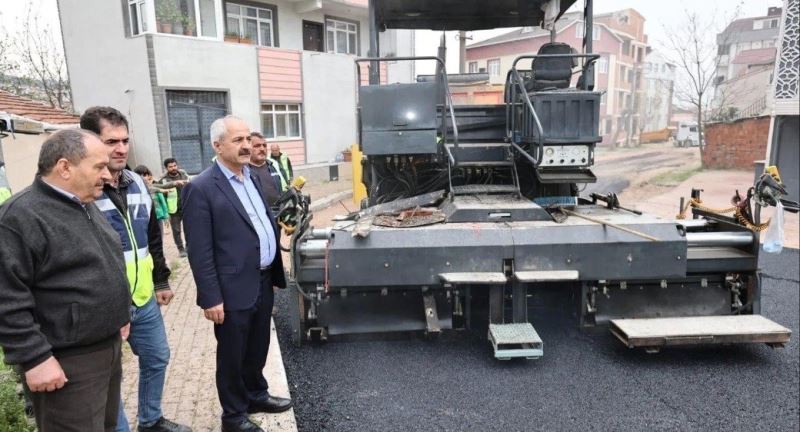 Gebze’de asfalt seferberliği Startı Başkan Büyükgöz Verdi