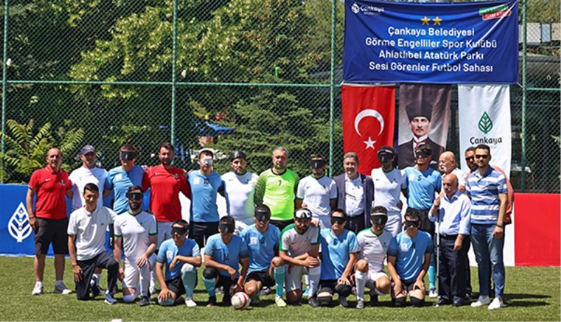 Çankaya Belediyesi GESK B1 Futbol Takımı, Özbekistan B1 Futbol Milli Takımını 3-0 Yendi