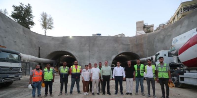 Belediyemizin Tünel Projesi Tüm Hızıyla İlerliyor