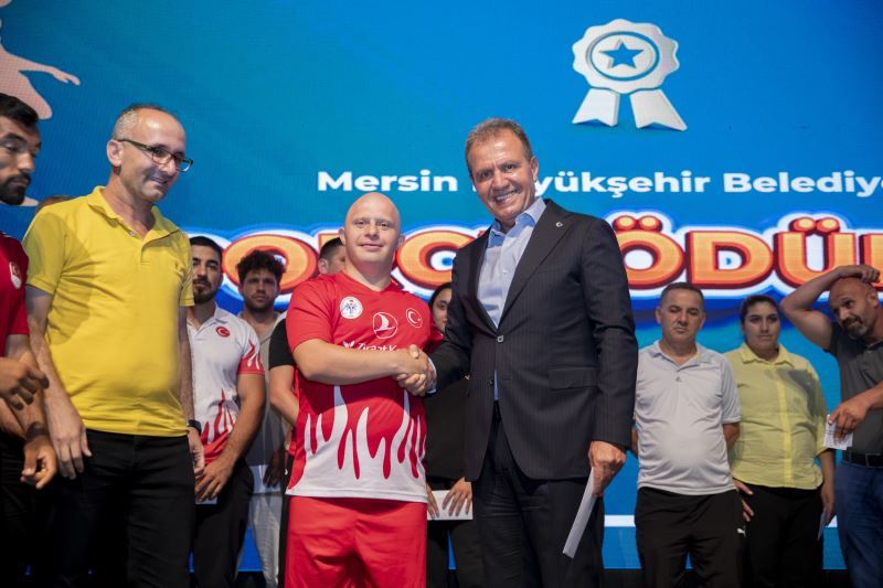 Mersin Büyükşehir’den 164 Başarılı Sporcu Ve 108 Antrenöre Toplam 2 Milyon 616 Bin 840 Lira Ödül