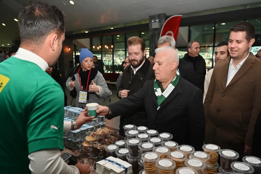 Bursa Büyükşehir’den Bursaspor’a güçlü destek