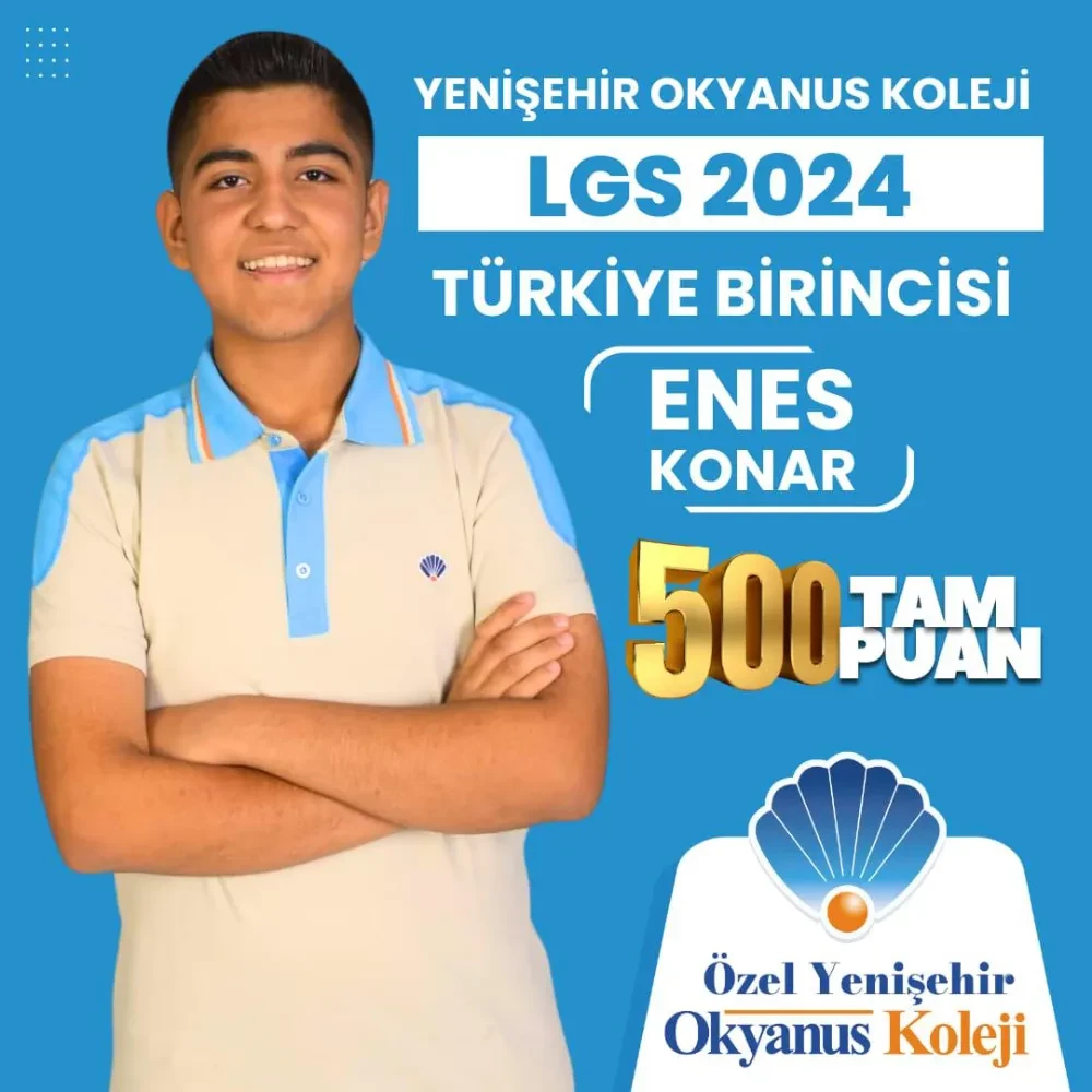 Yenişehir okyanus kolej 2024 LGS 