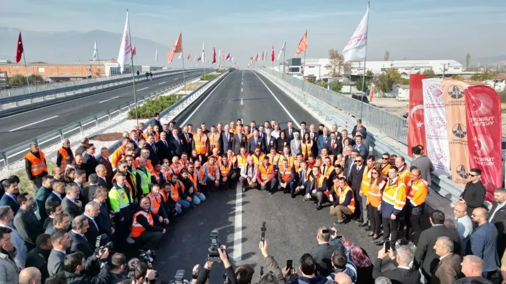 İnegöl Giriş Kavşağı açıldı