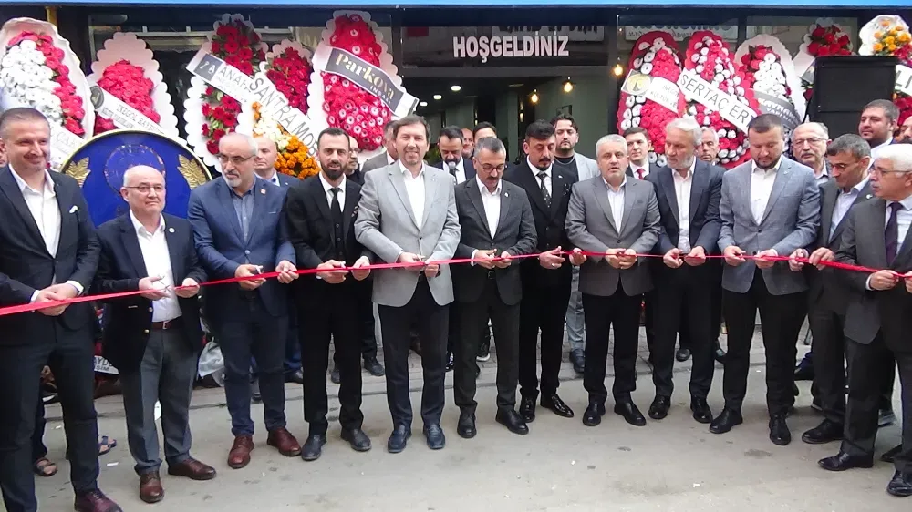 İnegöl’de Manav Yörük Muhacir Türkmen Federasyonu Yeni Yerinde