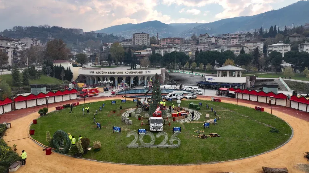 Bursa yeni yıl coşkusuna hazır