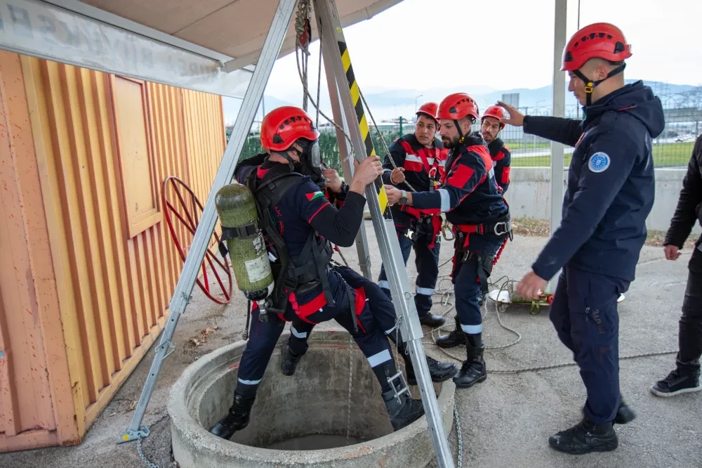 Bursa İtfaiyesi’nden Ocak ayında 1234 olaya müdahale