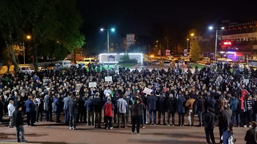 İnegöl’de Filistin’e Destek İçin Eylem Çağrısı