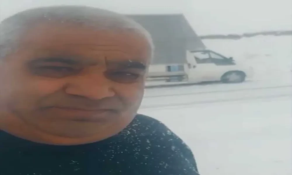 Mayıs ayında Erzurum kara kışı yaşıyor
