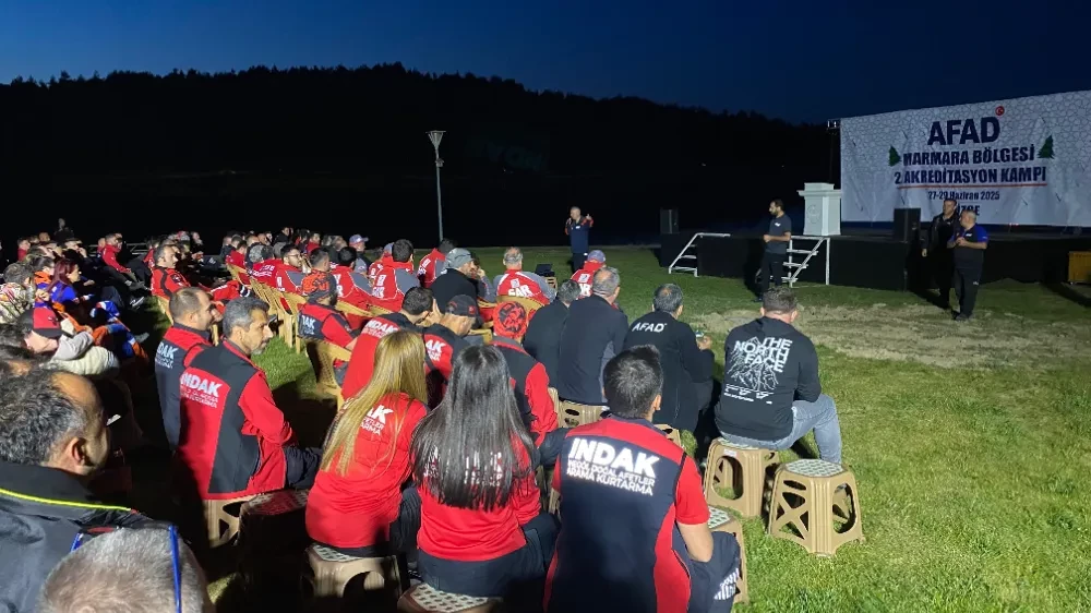 İNDAK, 732 Personelin Katıldığı AFAD Akreditasyon Kampında Yerini Aldı