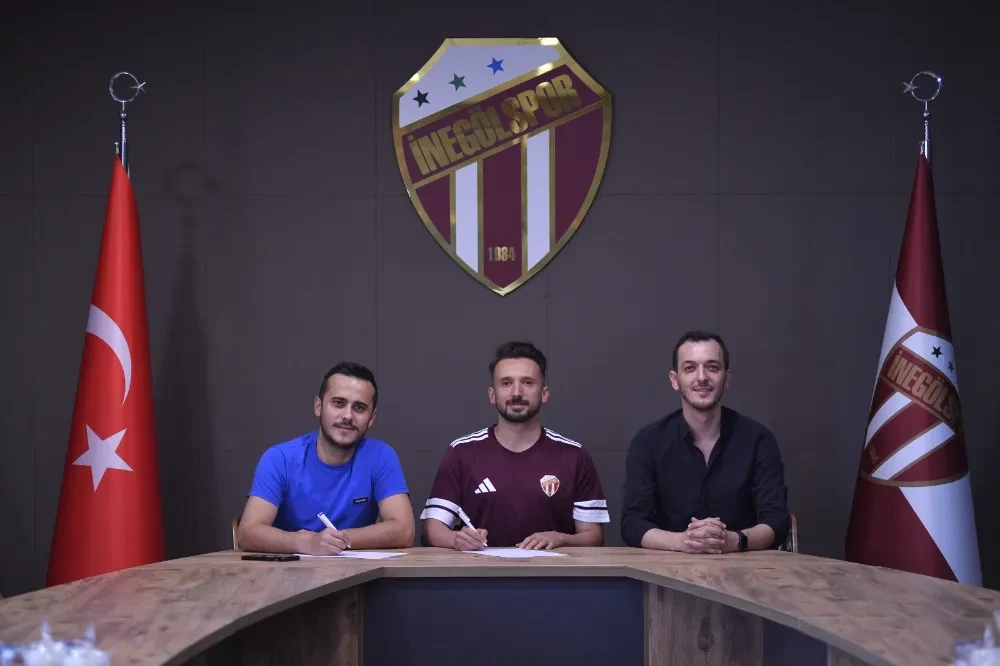 İnegölspor, Orta Saha Oyuncusu Özcan Aydın ile Sözleşme Uzattı