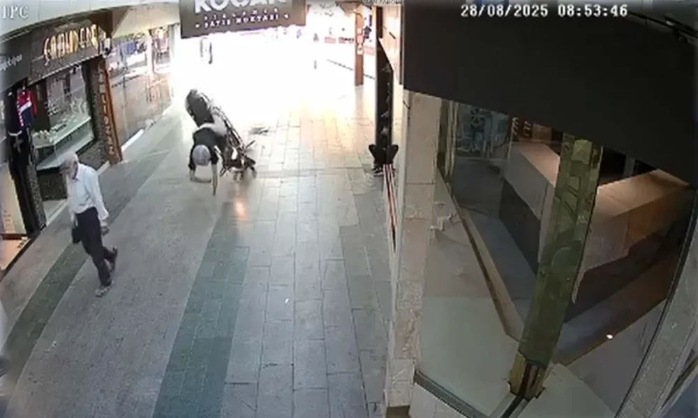 Motosiklet sürücüsü ölümden döndü